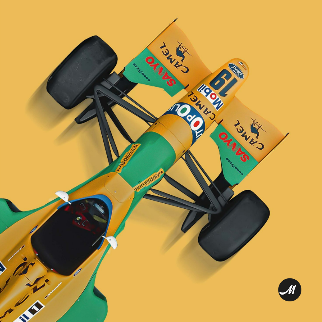 Ex-Schumacher F1 Benetton B192 car heads to auction - Magneto
