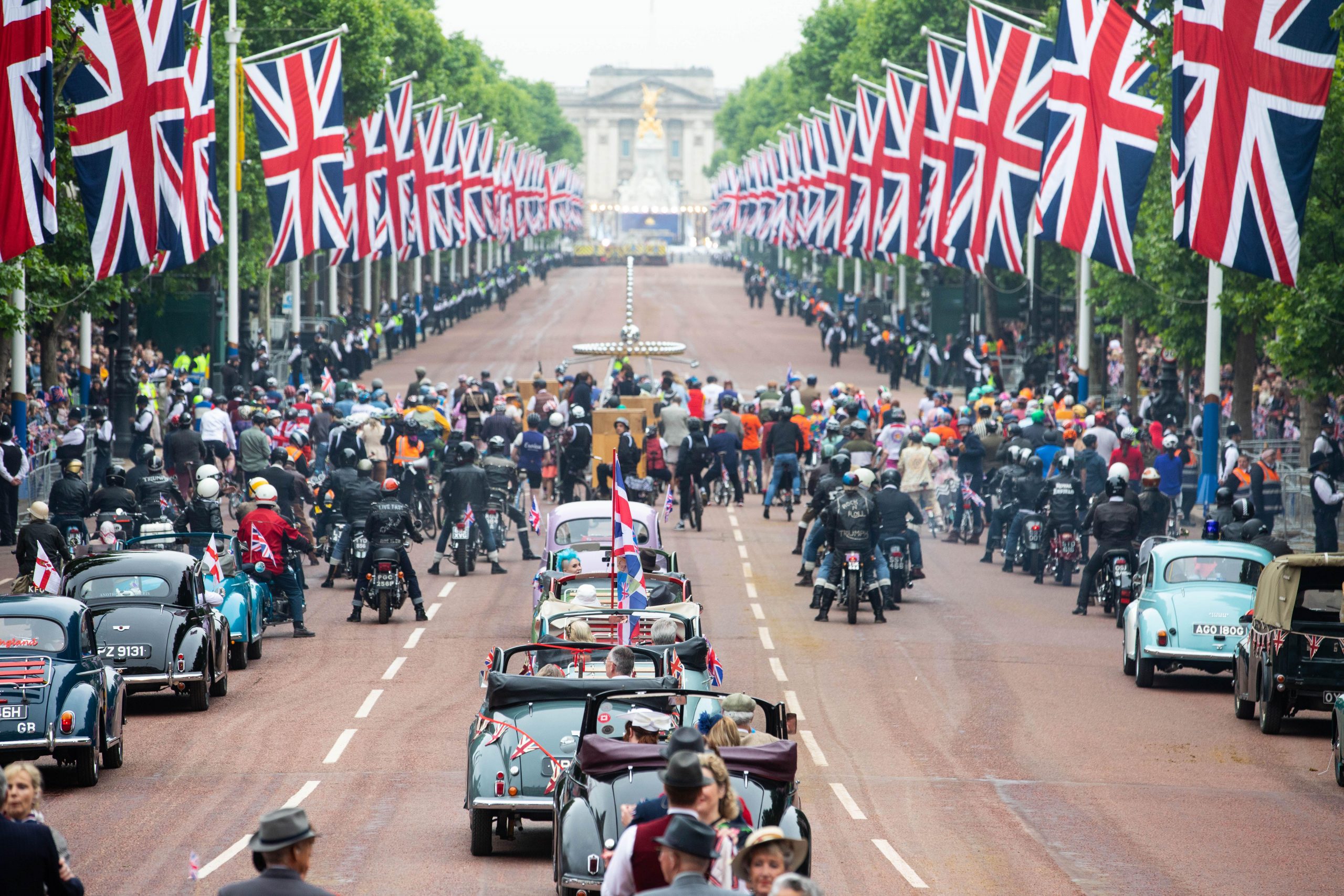 The ride of a lifetime in the Platinum Jubilee Pageant