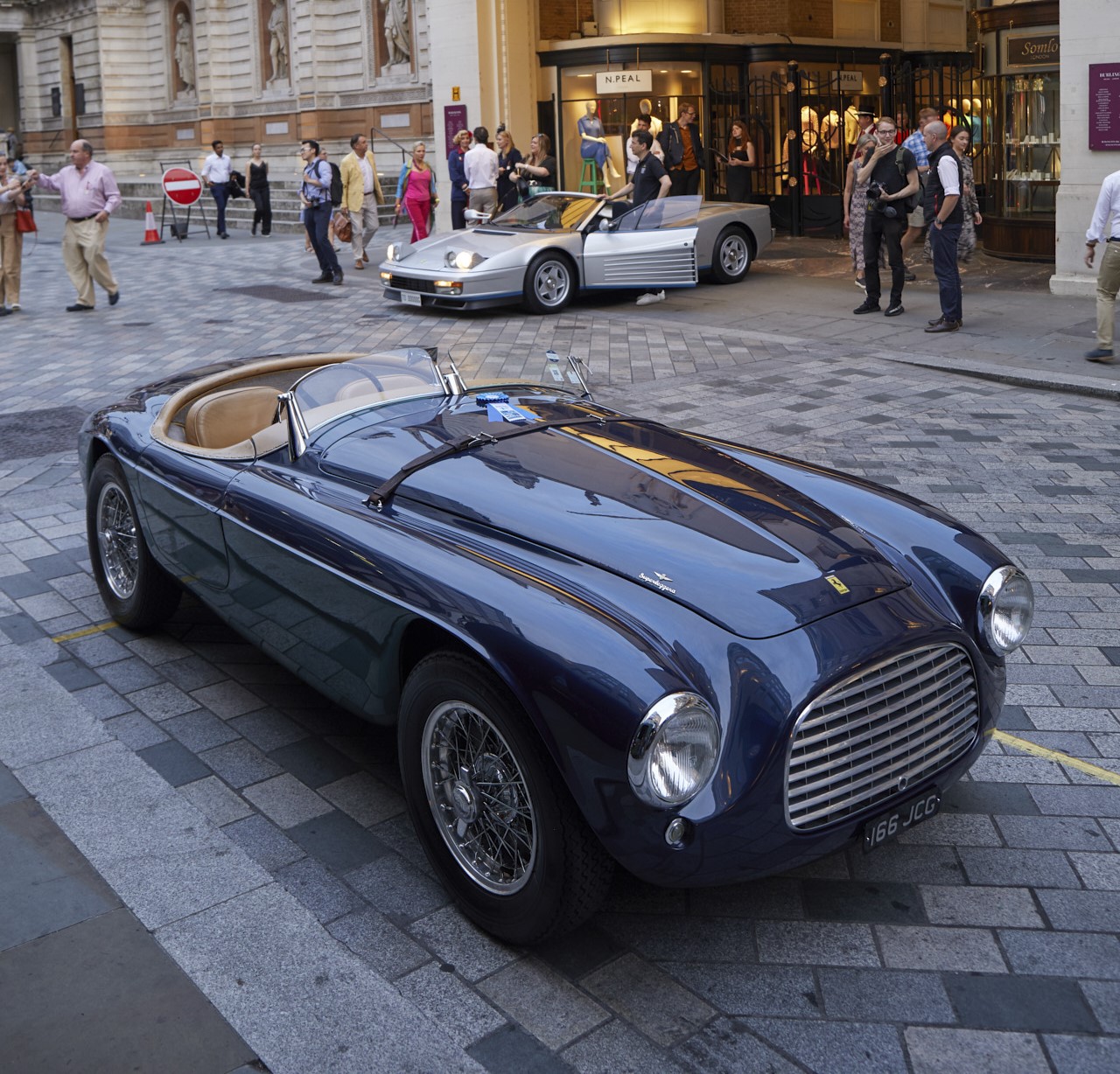 Ferrari 166 scoops top spot at London's Concours on Savile Row