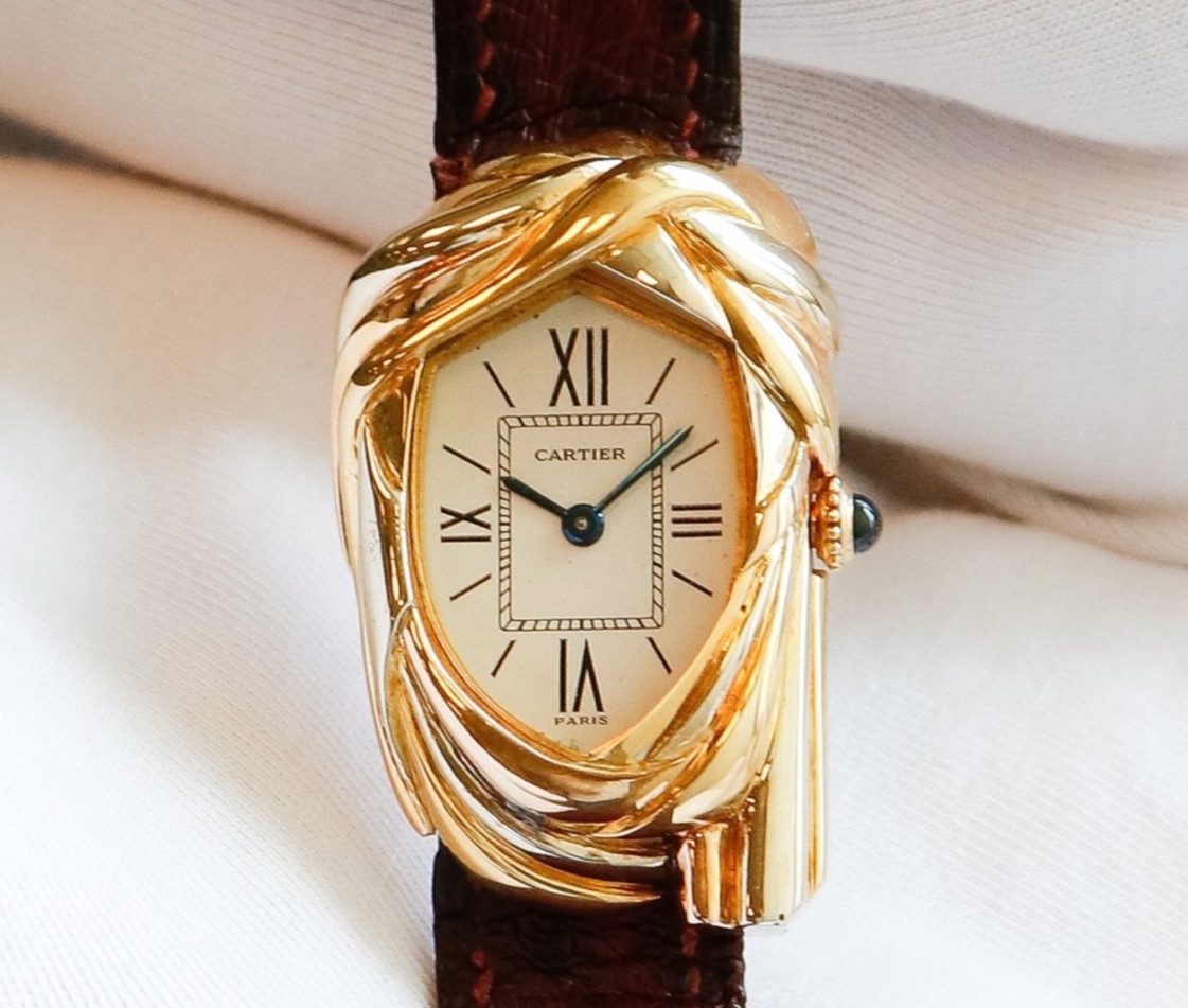 Rare Paris-Dakar-inspired Cartier Cheich watch for sale - Magneto