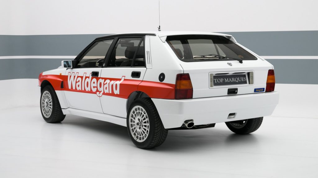 Lancia Delta Integrale WRC car comes up for sale - Magneto