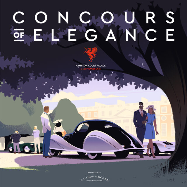 Front cover of the Concours of Elegance 2023 programme