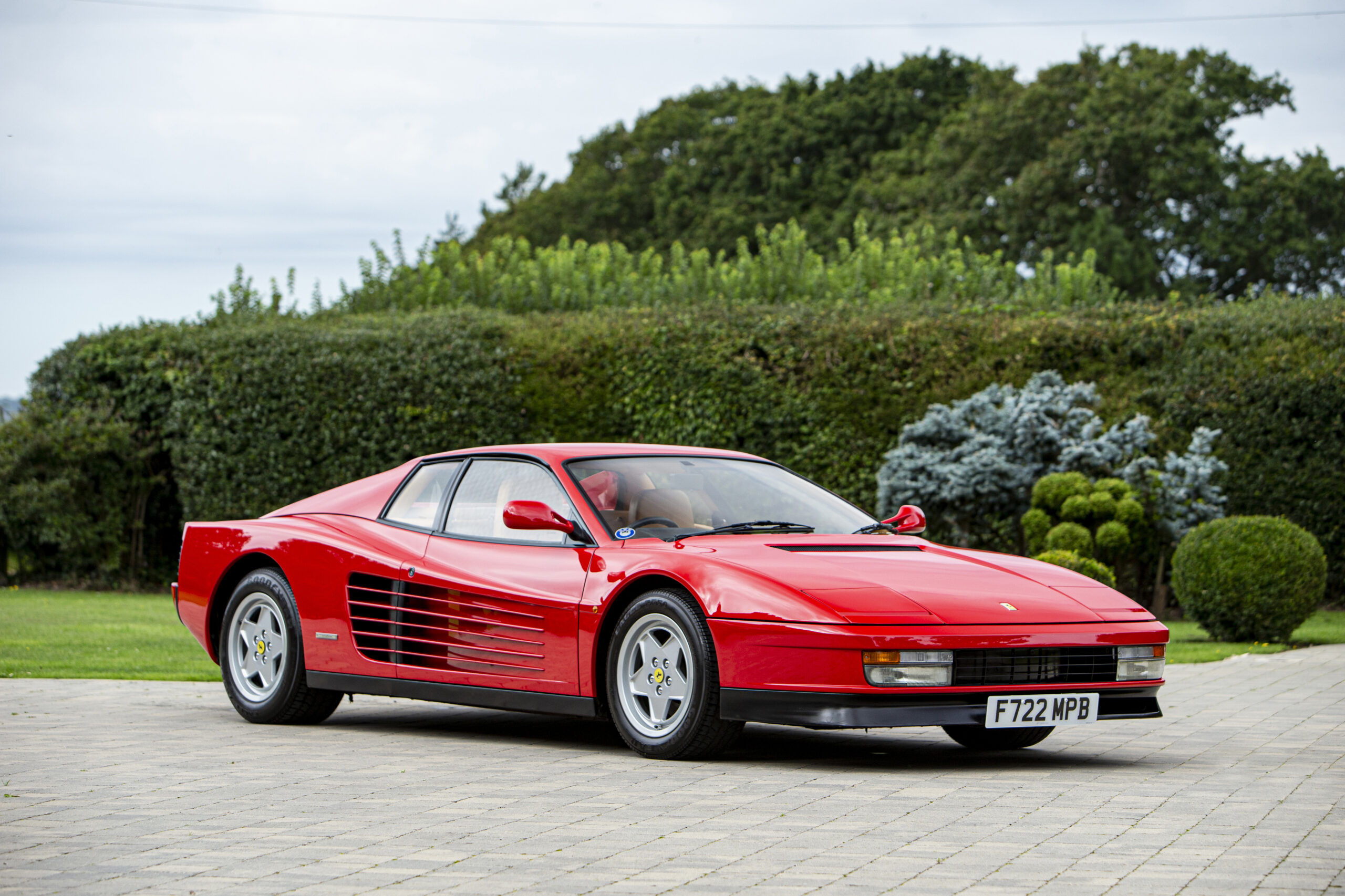 Nigel Mansell's Ferrari Testarossa set for London sale - Magneto