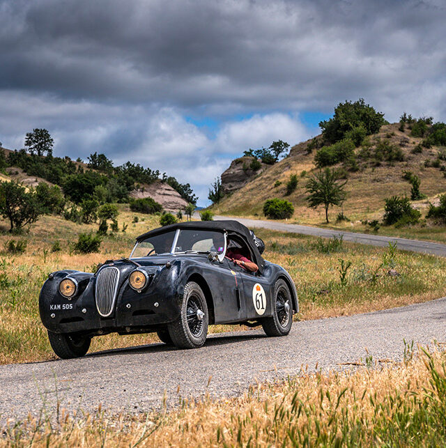 jaguar xk120 peking Paris to rally