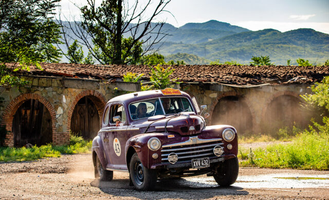 ford coupe Paris to peking rally