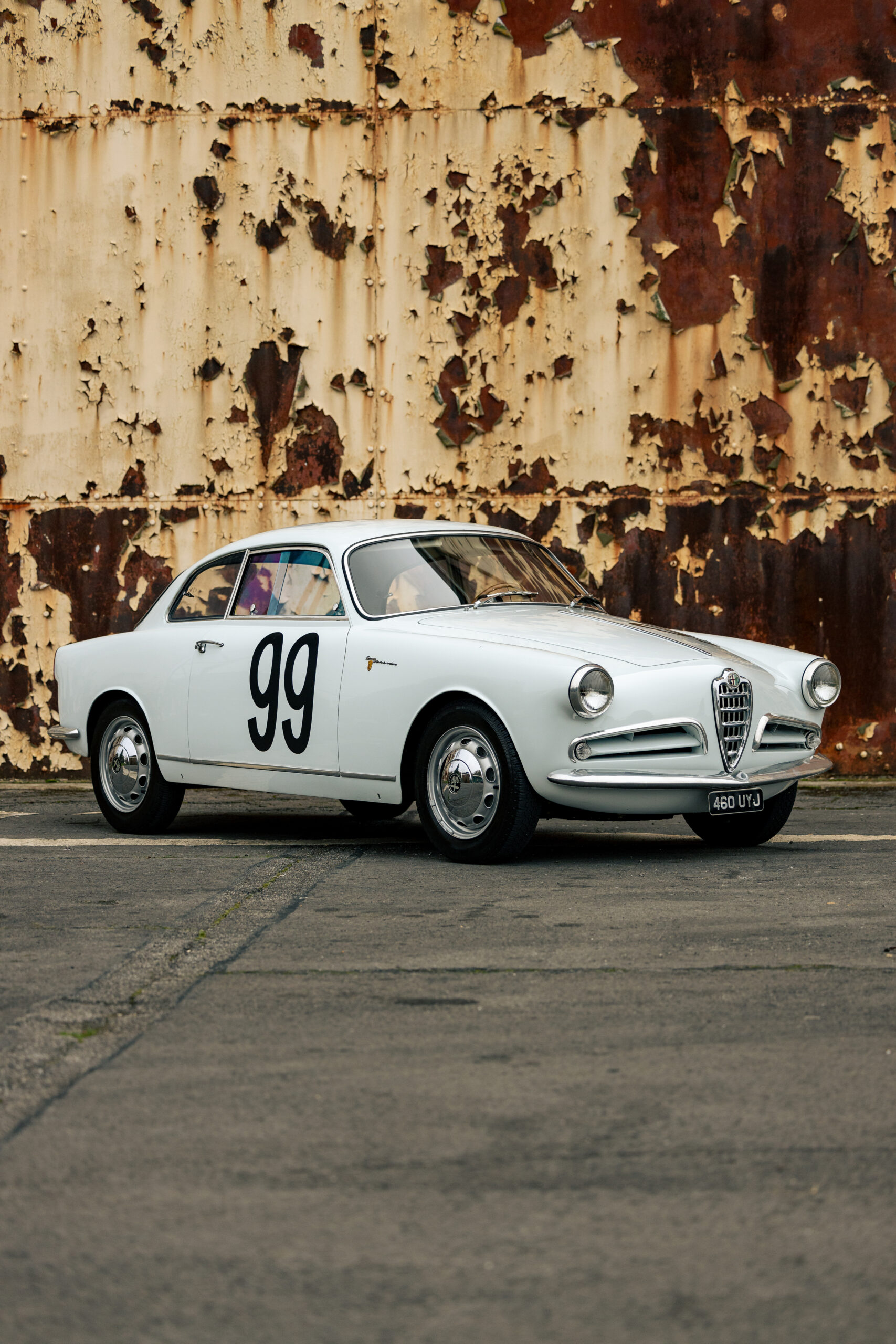 Rare Alfa Romeo Giulietta Sprint Veloce Alleggerita driven by