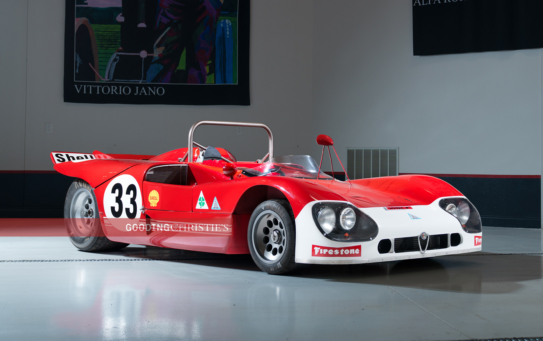 Ex-Targa Florio Alfa Romeo T33/3 among early Gooding Christie's